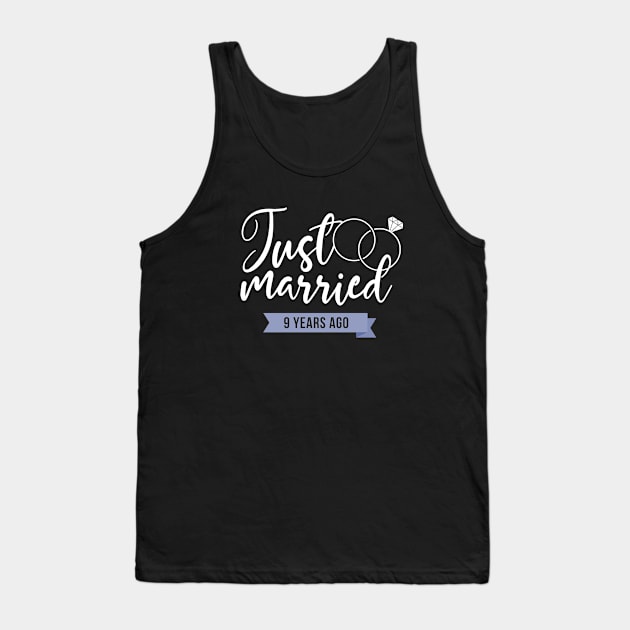 Just Married 9 years ago Tank Top by hoopoe